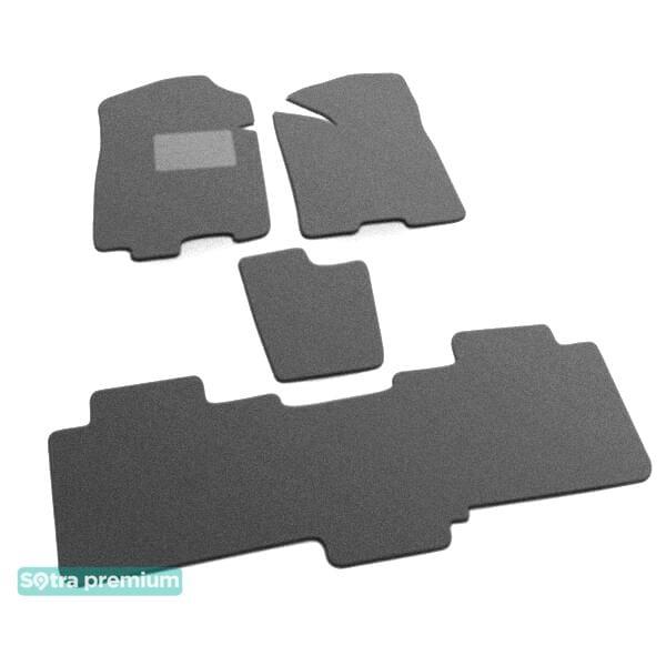 Sotra 00997-CH-GREY Interior mats Sotra two-layer gray for Hammer H2 (2002-2009), set 00997CHGREY