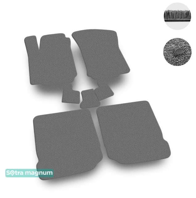 Sotra 01004-MG20-GREY Interior mats Sotra Double layer gray for Seat Toledo/Leon, set 01004MG20GREY