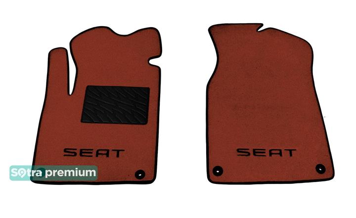 Sotra 01006-1-CH-TERRA Interior mats Sotra two-layer terracotta for Seat Alhambra (1996-2010), set 010061CHTERRA