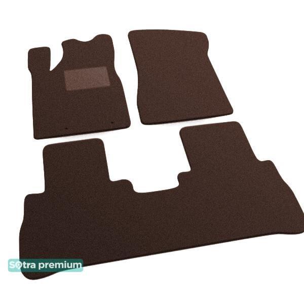 Sotra 01016-CH-CHOCO Interior mats Sotra two-layer brown for Nissan Murano (2002-2008), set 01016CHCHOCO