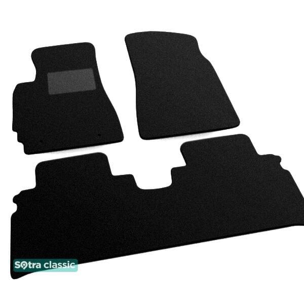 Sotra 01018-GD-BLACK Interior mats Sotra two-layer black for Toyota Highlander (2000-2007), set 01018GDBLACK