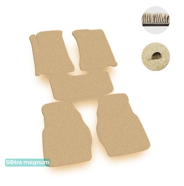 Sotra 01025-MG20-BEIGE Interior mats Sotra two-layer beige for Mazda 929 (1986-1991), set 01025MG20BEIGE