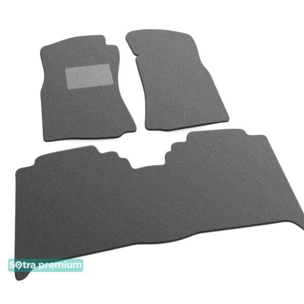 Sotra 01079-CH-GREY Interior mats Sotra two-layer gray for Nissan Pathfinder / terrano (1986-1995), set 01079CHGREY