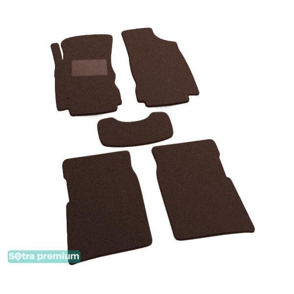 Sotra 01094-CH-CHOCO Interior mats Sotra two-layer brown for Chrysler Pt cruiser (1999-2005), set 01094CHCHOCO