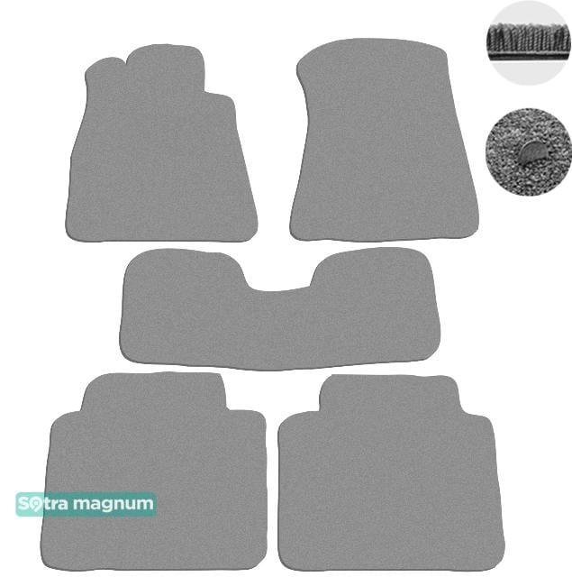 Sotra 01099-MG20-GREY Interior mats Sotra two-layer gray for Lexus Gs (1993-1997), set 01099MG20GREY