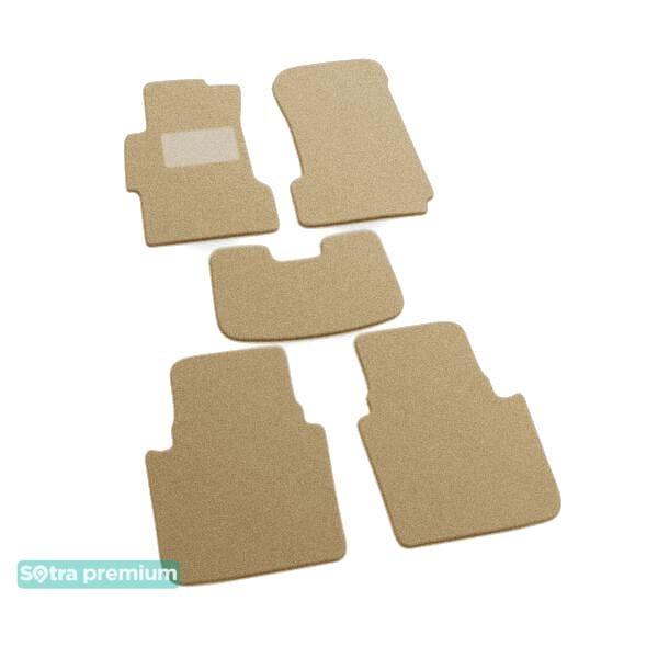 Sotra 01104-CH-BEIGE Interior mats Sotra two-layer beige for Honda Accord us (2002-2006), set 01104CHBEIGE