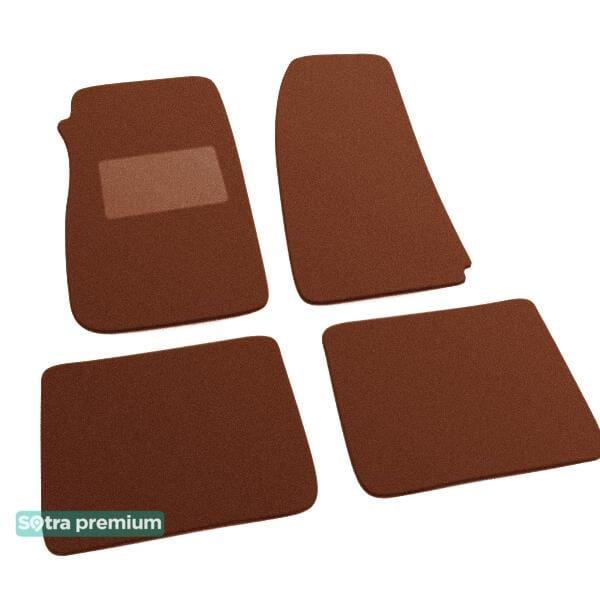 Sotra 01107-CH-TERRA Interior mats Sotra two-layer terracotta for Ford Mustang (1995-2004), set 01107CHTERRA