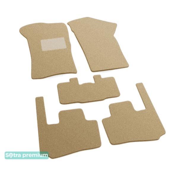 Sotra 01131-CH-BEIGE Interior mats Sotra two-layer beige for Fiat Coupe (1993-2000), set 01131CHBEIGE