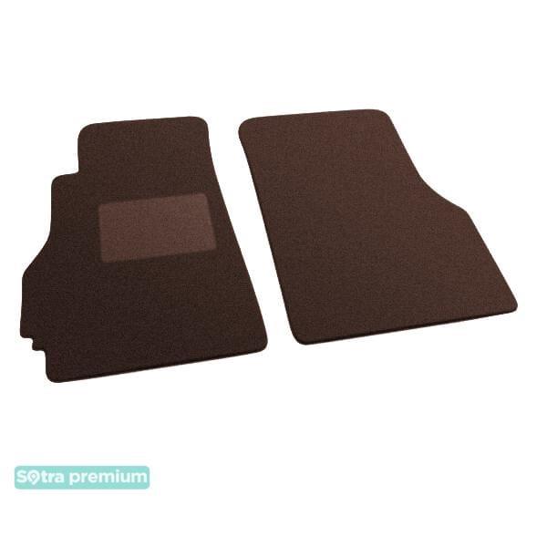Sotra 01133-CH-CHOCO Interior mats Sotra two-layer brown for Toyota Mr2 (2003-2007), set 01133CHCHOCO