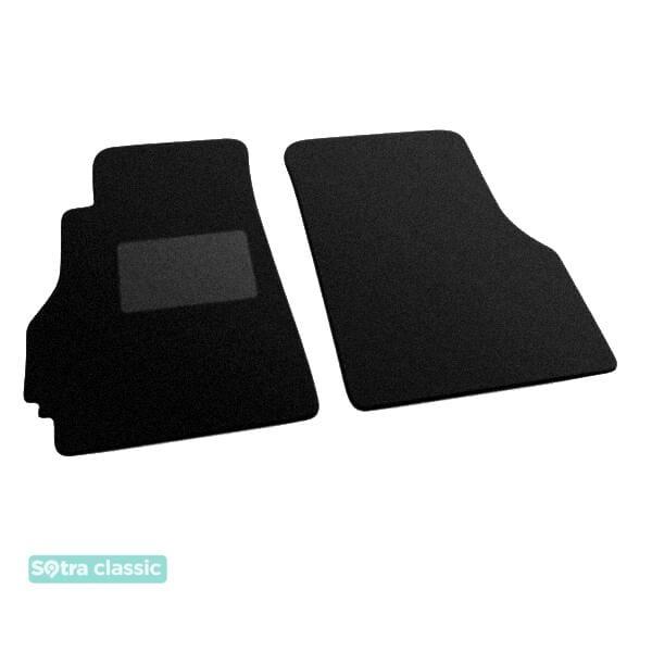Sotra 01133-GD-BLACK Interior mats Sotra two-layer black for Toyota Mr2 (2003-2007), set 01133GDBLACK