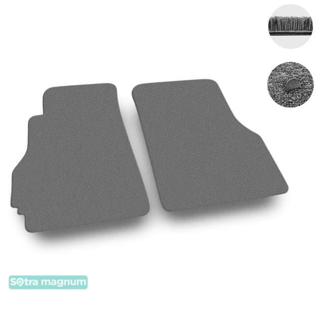 Sotra 01133-MG20-GREY Interior mats Sotra two-layer gray for Toyota Mr2 (2003-2007), set 01133MG20GREY