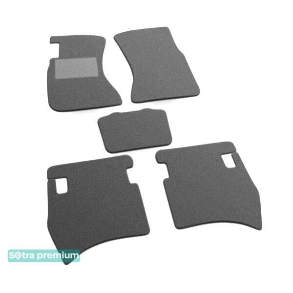 Sotra 01134-CH-GREY Interior mats Sotra two-layer gray for Daihatsu Terios (1997-2006), set 01134CHGREY