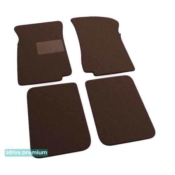 Sotra 01158-CH-CHOCO Interior mats Sotra two-layer brown for Seat Toledo (1991-1995), set 01158CHCHOCO