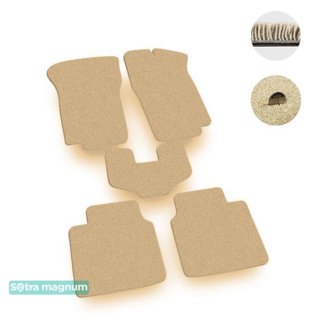 Sotra 01160-MG20-BEIGE Interior mats Sotra two-layer beige for Alfa Romeo 155 (1992-1998), set 01160MG20BEIGE