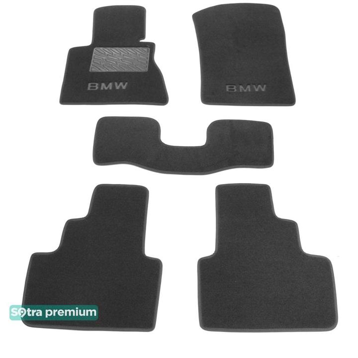 Sotra 01162-CH-GREY Interior mats Sotra two-layer gray for BMW X3 (2003-2010), set 01162CHGREY