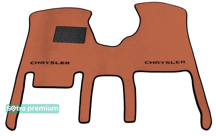 Sotra 01169-1-CH-TERRA Interior mats Sotra two-layer terracotta for Chrysler Grand voyager (2000-2007), set 011691CHTERRA