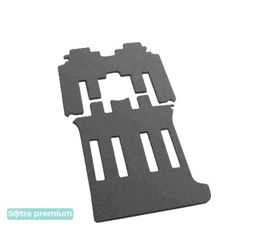 Sotra 01169-5-CH-GREY Interior mats Sotra two-layer gray for Chrysler Grand voyager (2000-2007), set 011695CHGREY