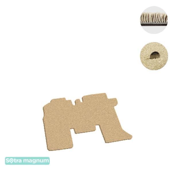 Sotra 01173-5-MG20-BEIGE Interior mats Sotra two-layer beige for Hyundai H-1 (2004-2007), set 011735MG20BEIGE