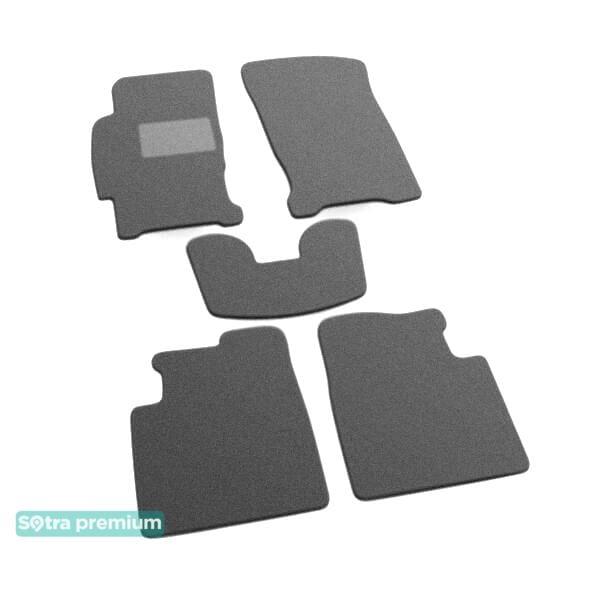 Sotra 01180-CH-GREY Interior mats Sotra two-layer gray for Rover 800 (1986-1999), set 01180CHGREY