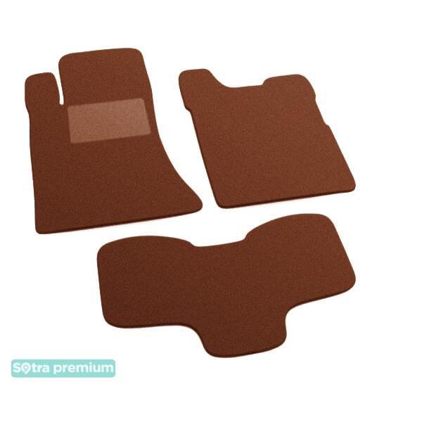Sotra 01215-CH-TERRA Interior mats Sotra two-layer terracotta for Cadillac Srx (2004-2009), set 01215CHTERRA