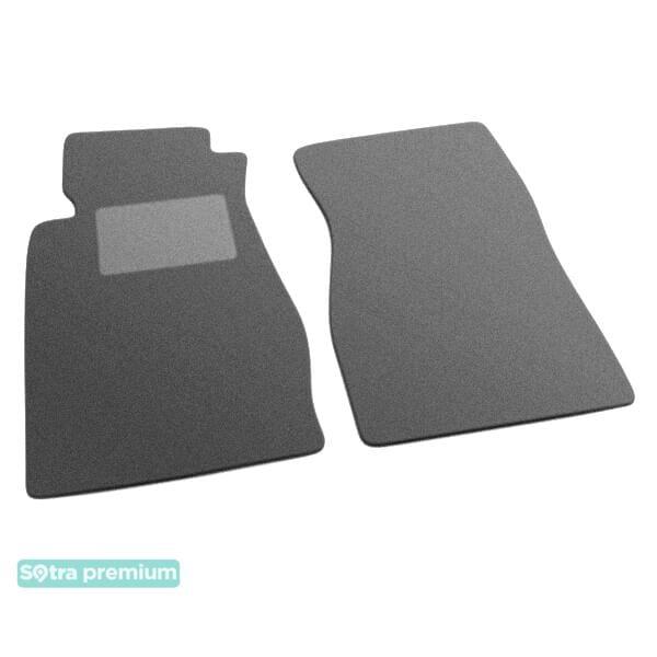 Sotra 01217-CH-GREY Interior mats Sotra two-layer gray for Nissan 300zx (1984-2000), set 01217CHGREY