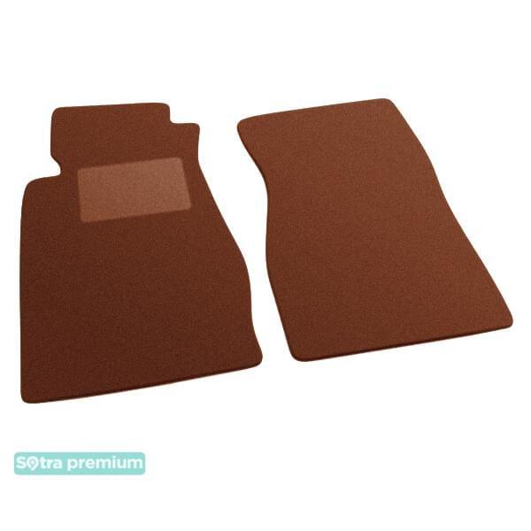 Sotra 01217-CH-TERRA Interior mats Sotra two-layer terracotta for Nissan 300zx (1984-2000), set 01217CHTERRA