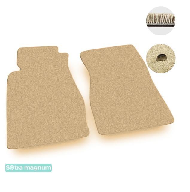Sotra 01217-MG20-BEIGE Interior mats Sotra two-layer beige for Nissan 300zx (1984-2000), set 01217MG20BEIGE