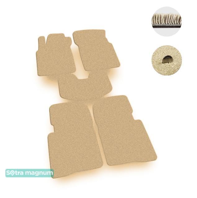 Sotra 01220-MG20-BEIGE Interior mats Sotra two-layer beige for Nissan Maxima (2004-2008), set 01220MG20BEIGE