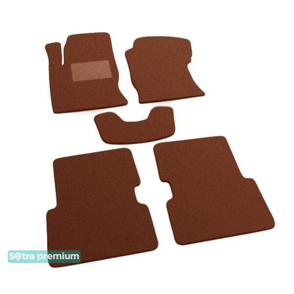 Sotra 01232-CH-TERRA Interior mats Sotra two-layer terracotta for Ford Focus (2002-2005), set 01232CHTERRA