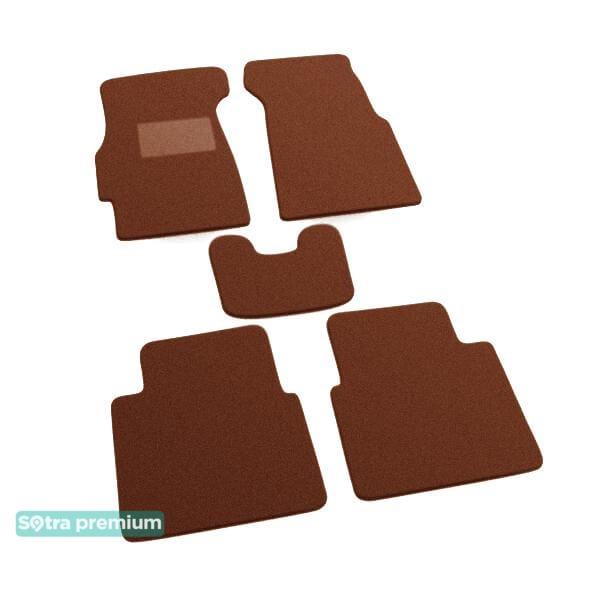 Sotra 01239-CH-TERRA Interior mats Sotra two-layer terracotta for Honda Civic (1997-1998), set 01239CHTERRA