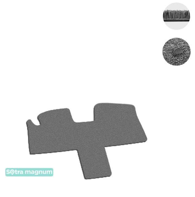 Sotra 01264-1-MG20-GREY Interior mats Sotra two-layer gray for Toyota Sienna (1997-2002), set 012641MG20GREY