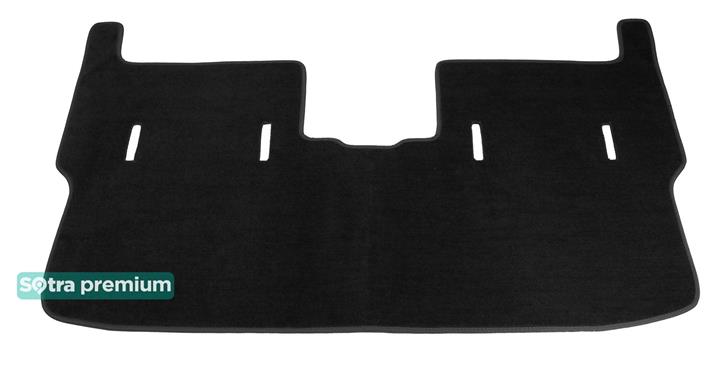 Sotra 01268-3-CH-BLACK Interior mats Sotra two-layer black for Chrysler Pacifica (2003-2008), set 012683CHBLACK