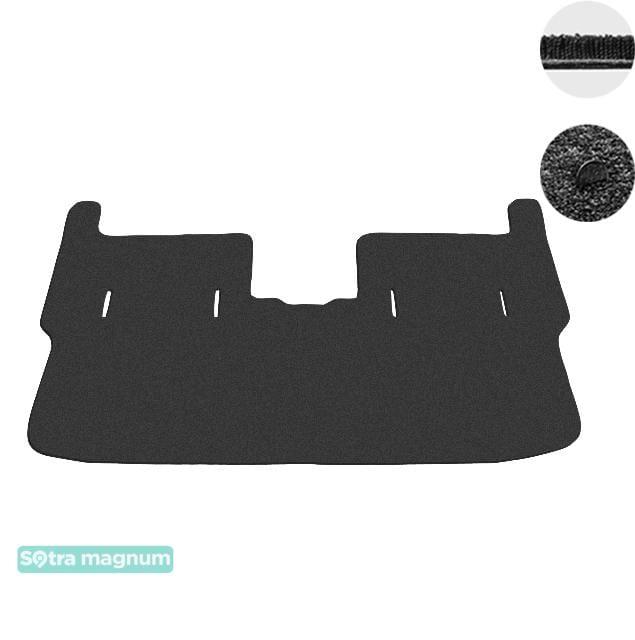 Sotra 01268-3-MG15-BLACK Interior mats Sotra two-layer black for Chrysler Pacifica (2003-2008), set 012683MG15BLACK