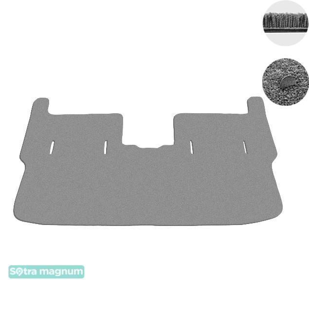 Sotra 01268-3-MG20-GREY Interior mats Sotra two-layer gray for Chrysler Pacifica (2003-2008), set 012683MG20GREY