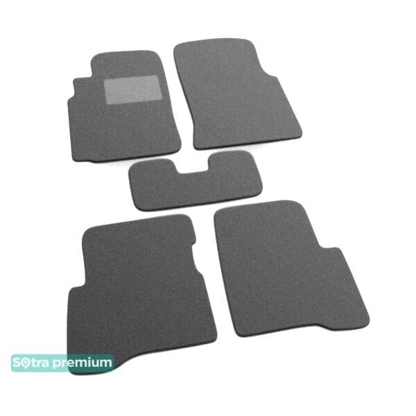 Sotra 01272-CH-GREY Interior mats Sotra two-layer gray for Nissan Sunny (2000-2006), set 01272CHGREY