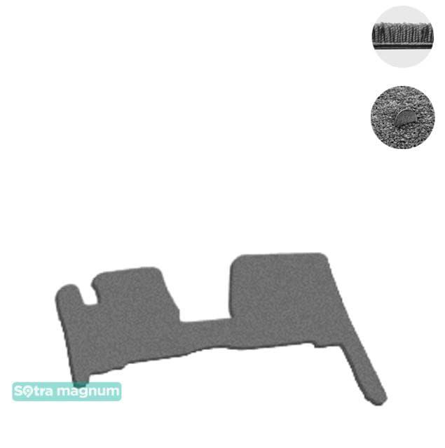Sotra 01276-1-MG20-GREY Interior mats Sotra two-layer gray for Toyota Sienna (2004-2010), set 012761MG20GREY