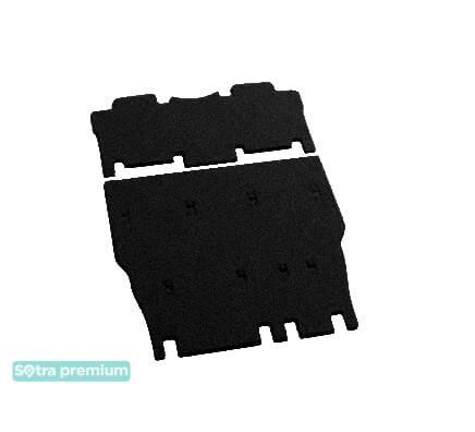 Sotra 01276-5-CH-BLACK Interior mats Sotra two-layer black for Toyota Sienna (2004-2010), set 012765CHBLACK