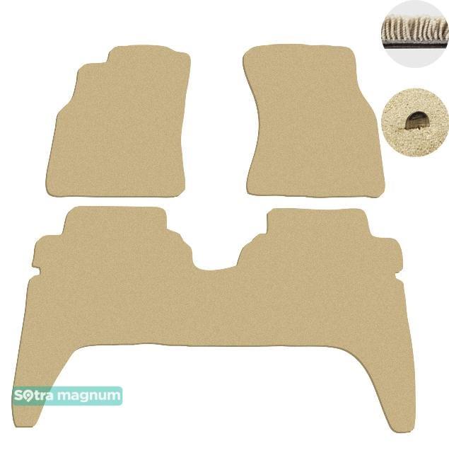 Sotra 01288-MG20-BEIGE Interior mats Sotra two-layer beige for Great wall Safe (2006-2013), set 01288MG20BEIGE