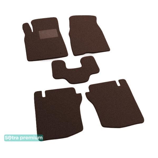 Sotra 01292-CH-CHOCO Interior mats Sotra two-layer brown for Chrysler Sebring (2001-2010), set 01292CHCHOCO