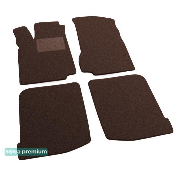 Sotra 01293-CH-CHOCO Interior mats Sotra two-layer brown for Seat Cordoba (1993-2002), set 01293CHCHOCO