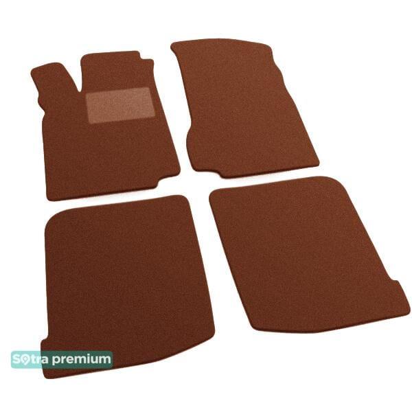 Sotra 01293-CH-TERRA Interior mats Sotra two-layer terracotta for Seat Cordoba (1993-2002), set 01293CHTERRA