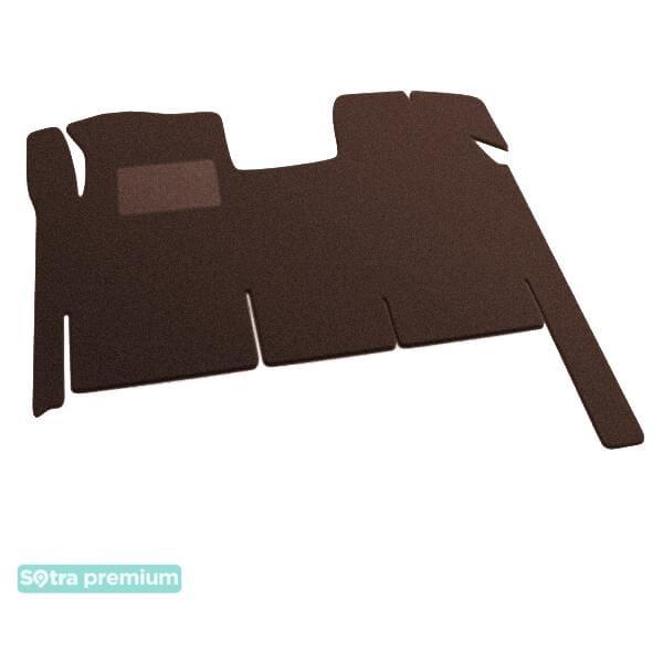 Sotra 01303-CH-CHOCO Interior mats Sotra two-layer brown for Peugeot Expert (1994-2006), set 01303CHCHOCO