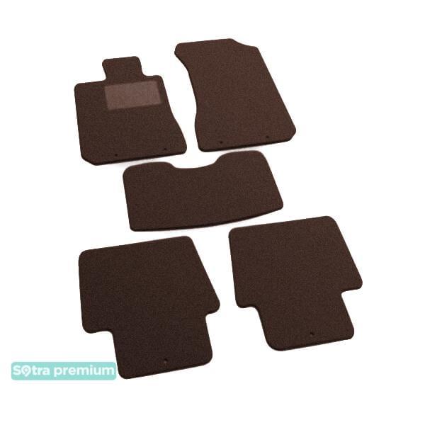 Sotra 01305-CH-CHOCO Interior mats Sotra two-layer brown for Acura Rl (2004-2012), set 01305CHCHOCO