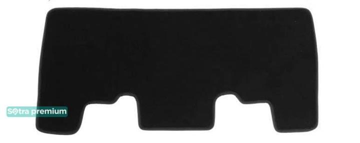 Sotra 01337-3-CH-BLACK Interior mats Sotra two-layer black for Nissan Pathfinder (2005-2010), set 013373CHBLACK