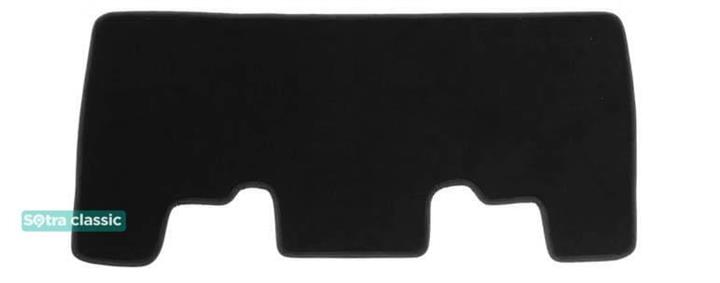 Sotra 01337-3-GD-BLACK Interior mats Sotra two-layer black for Nissan Pathfinder (2005-2010), set 013373GDBLACK