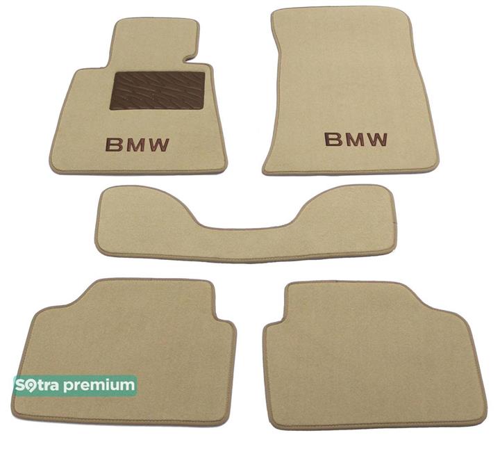 Sotra 01343-CH-BEIGE Interior mats Sotra two-layer beige for BMW 3-series (2005-2011), set 01343CHBEIGE