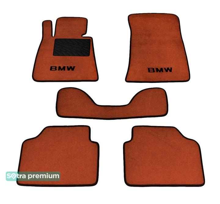 Sotra 01343-CH-TERRA Interior mats Sotra two-layer terracotta for BMW 3-series (2005-2011), set 01343CHTERRA