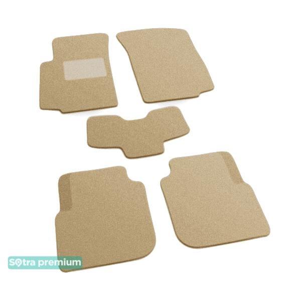 Sotra 01344-CH-BEIGE Interior mats Sotra two-layer beige for Cadillac Seville (1998-2004), set 01344CHBEIGE