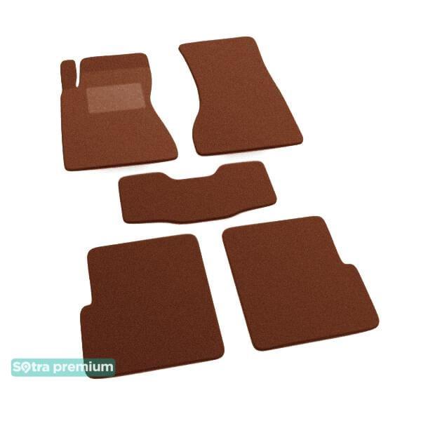 Sotra 01347-CH-TERRA Interior mats Sotra two-layer terracotta for Cadillac Cts/cts-v (2004-2007), set 01347CHTERRA