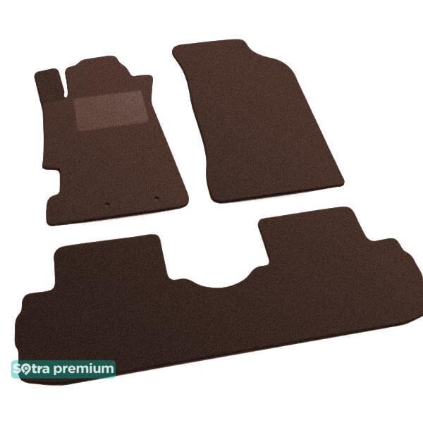 Sotra 01349-CH-CHOCO Interior mats Sotra two-layer brown for Acura Rsx (2001-2006), set 01349CHCHOCO